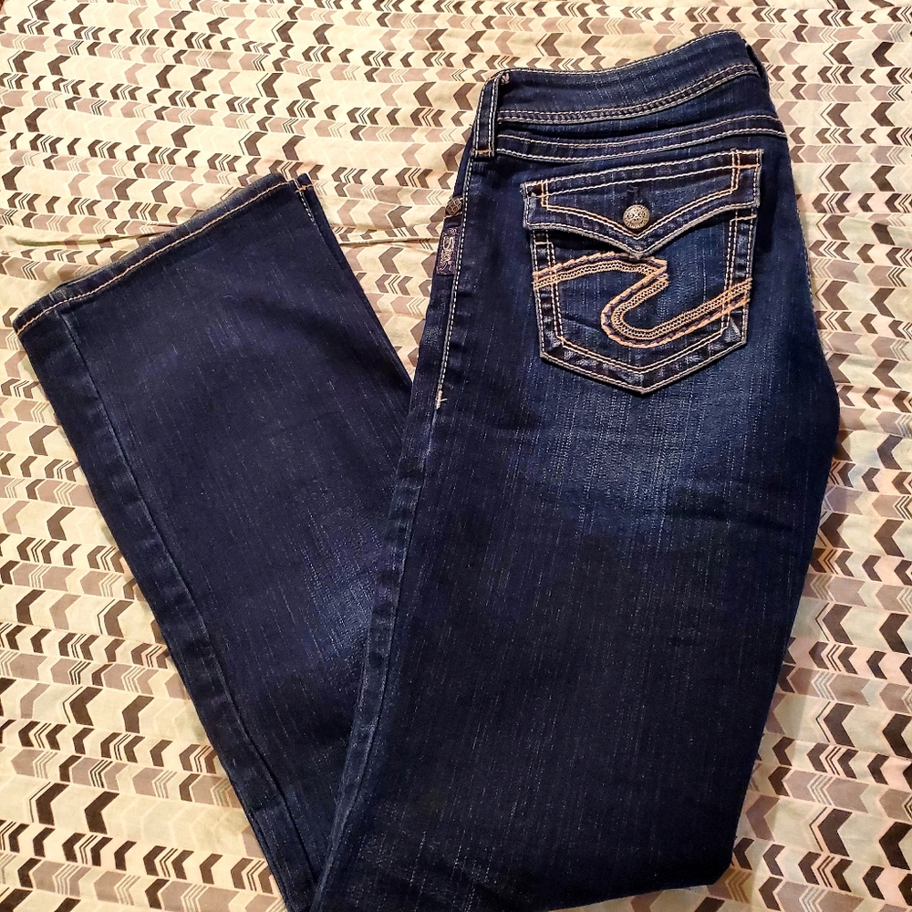 Silver Brand Jeans Tuesday Flap size 28
